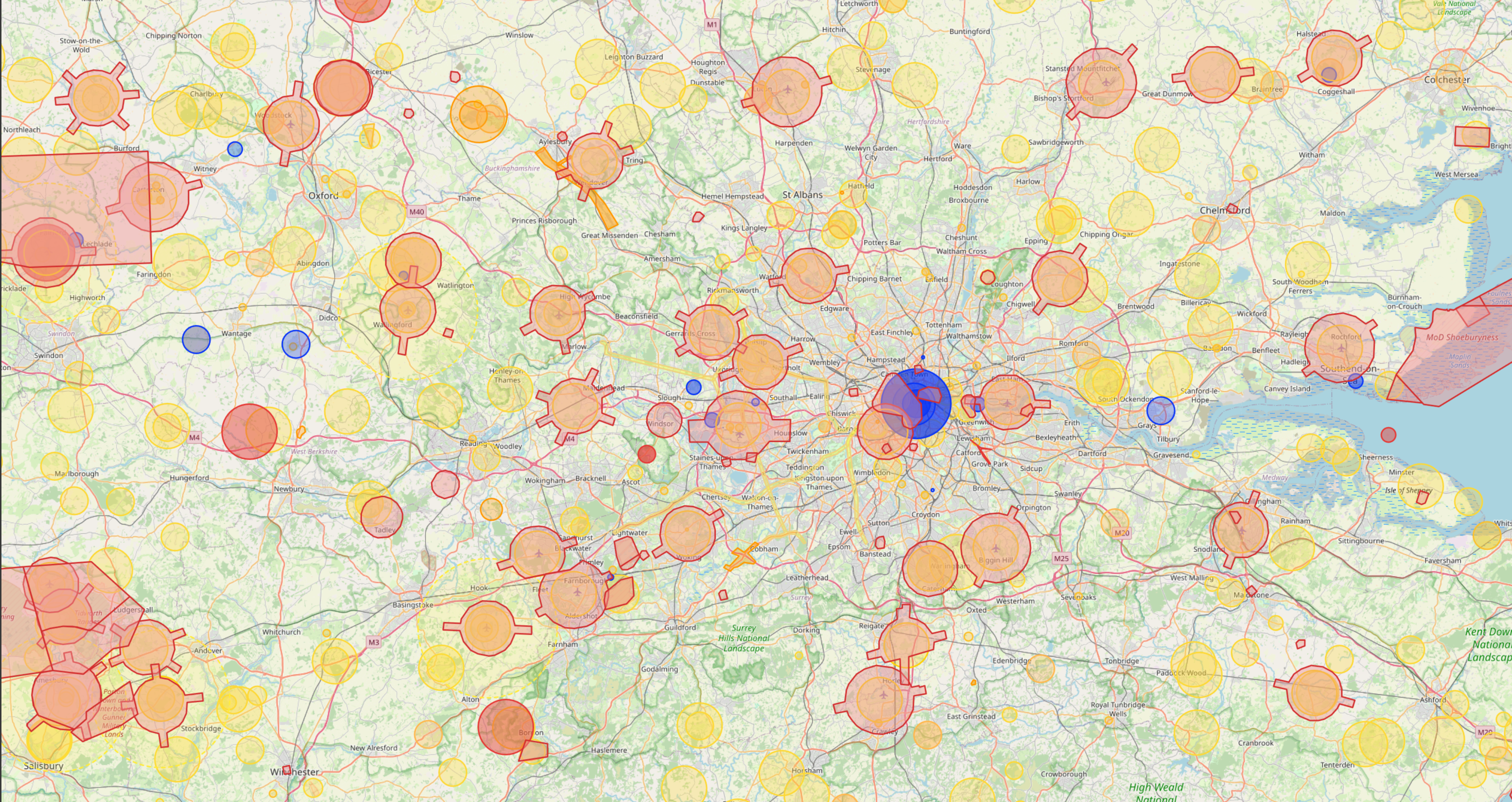 Map of the UK